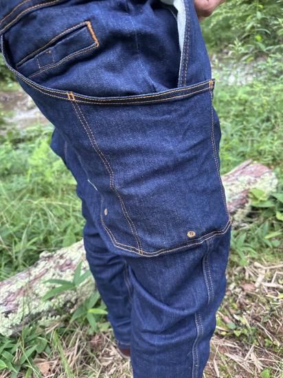 野外洋袴(ヤガイヨウバカマ)」 〜インディゴブルーバージョン 野外洋袴(ヤガイヨウバカマ)」 〜インディゴブルーバージョン