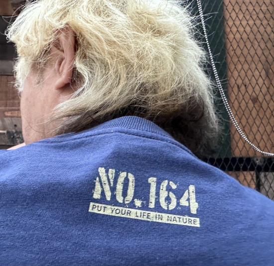 アツシ＆サクラTシャツ（ブルー） - NO.164