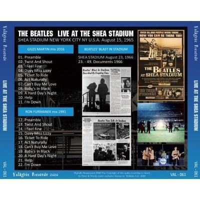 BEATLES / LIVE AT THE SHEA STADIUM