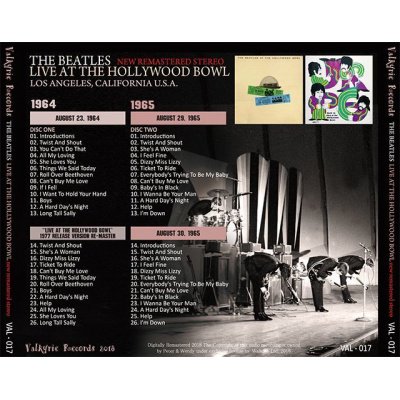 BEATLES / LIVE AT THE HOLLYWOOD BOWL NEW REMASTERED STEREO