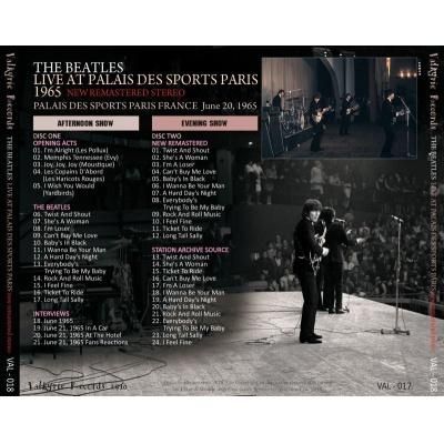 ビートルズ'65年パリ公演最新リマスターCD+DVDセット THE BEATLES 1965 LIVE IN PARIS MULTIBAND REMASTER CD+DVD