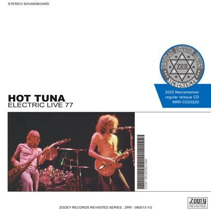 Hot Tuna　Electric Hot Tuna Recorded Live HOT TUNA / ELECTRIC LIVE 77