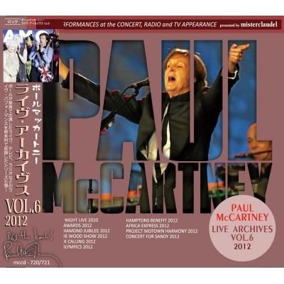 PAUL McCARTNEY / LIVE ARCHIVES Vol.6