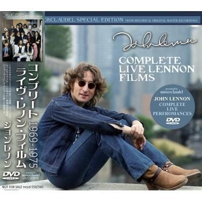 ジョンレノン系　DVD JOHN LENNON / COMPLETE LIVE LENNON FILMS