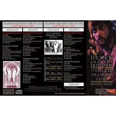 DEREK & THE DOMINOS / COMPLETE FILLMORE TAPES