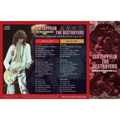 LED ZEPPELIN / THE DESTROYERS 1977