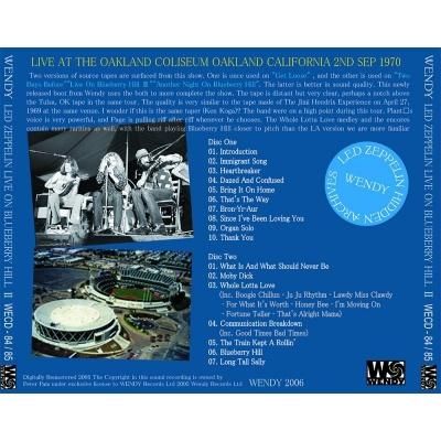 Led Zeppelin/Live On Blueberry Hill Ⅱ LED ZEPPELIN / LIVE ON BLUEBERRY HILL II