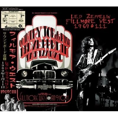 LED ZEPPELIN / FILLMORE WEST 19690111