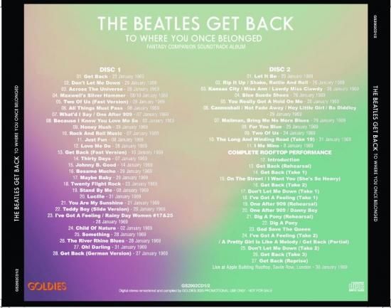 売上実績NO.1 ビートルズBEATLES♧ゲットバックCDアップル