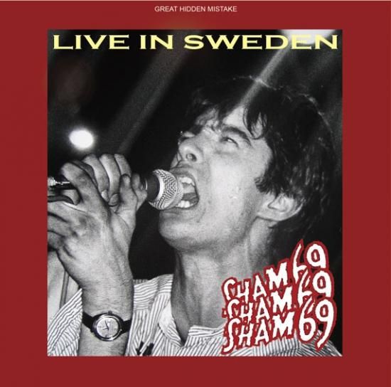 SHAM69 / LIVE IN SWEDEN (1CDR) - コレクターズCD,DVD通販