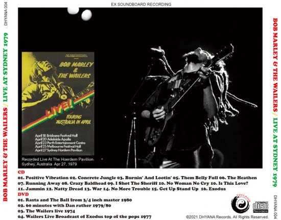 BOB MARLEY u0026 THE WAILERS / LIVE AT SYDNEY 1979