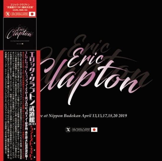 Eric Clapton LIVE at BUDOKAN 2019 ジャケット ERIC CLAPTON / BUDOKAN 2019 1st NIGHT - DEFINITIVE EDITION