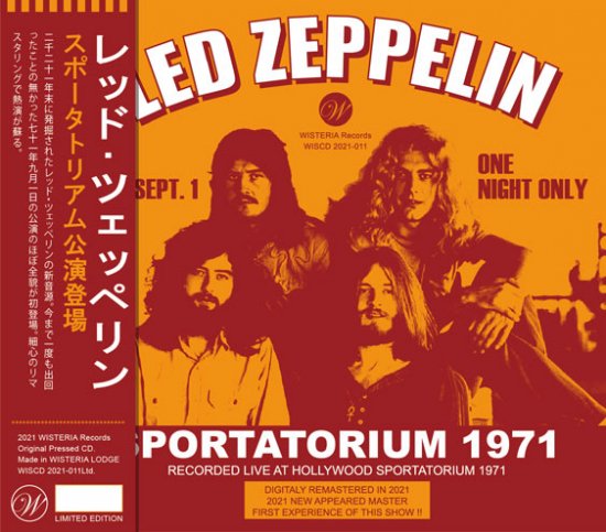 LED ZEPPELIN / LIVE AT HOLLYWOOD SPORTATORIUM 1971 (2CD)