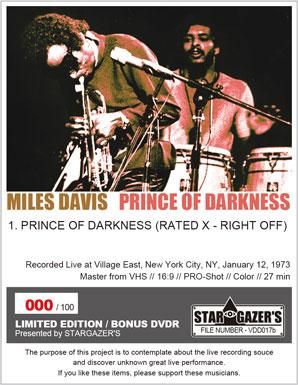 MILES DAVIS / LIVE ON THE CORNER MILES DAVIS / LIVE ON THE CORNER
