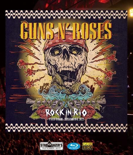 Guns N' Roses ポスター ◭☽＿Guns N' Roses Use Your Illusion World Tour Poster 1992
