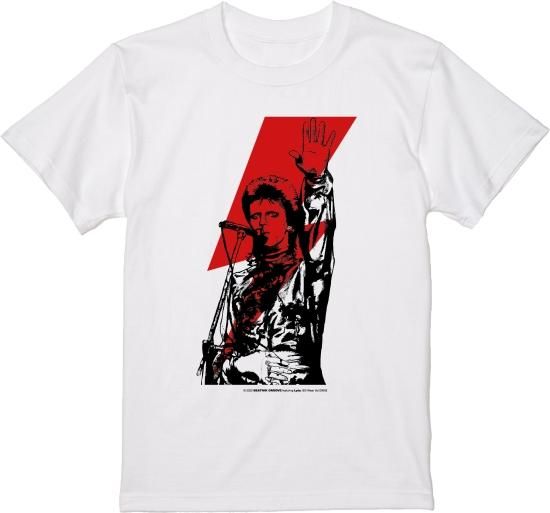 2025激安通販 / BOWIE DAVID ZIGGY 限定オリジナルTシャツ STARDUST ミュージシャン