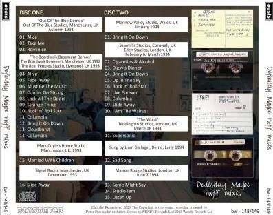 OASIS / DEFINITELY MAYBE RUFF MIXES OASIS / DEFINITELY MAYBE RUFF MIXES