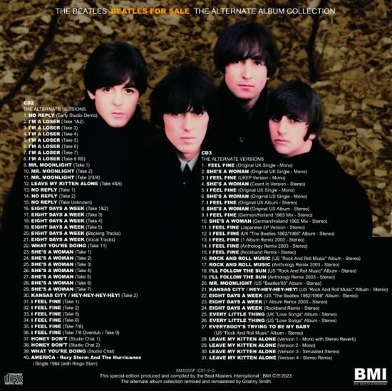 THE BEATLES / BEATLES FOR SALE : THE ALTERNATE ALBUM COLLECTION THE BEATLES / BEATLES FOR SALE : THE ALTERNATE ALBUM COLLECTION