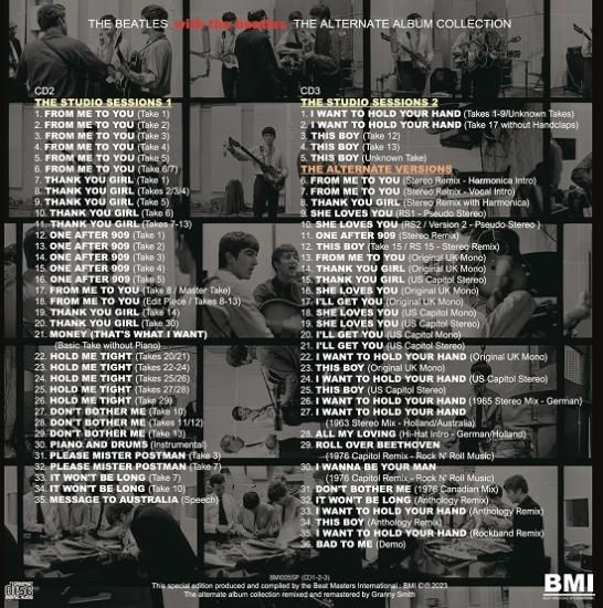 THE BEATLES / WITH THE BEATLES : THE ALTERNATE ALBUM COLLECTION THE BEATLES / WITH THE BEATLES : THE ALTERNATE ALBUM COLLECTION