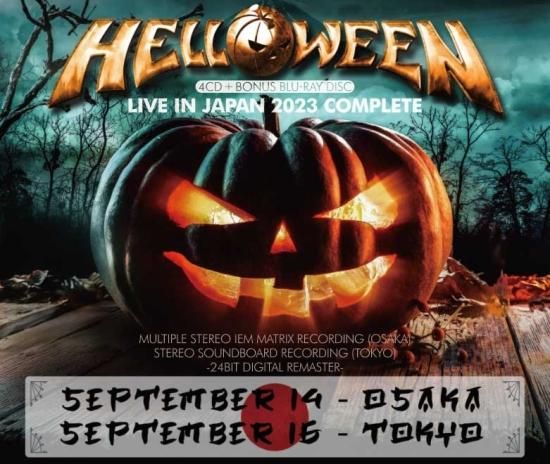 Helloween / Live in Japan 2023 Complete -Multiple Stereo IEM