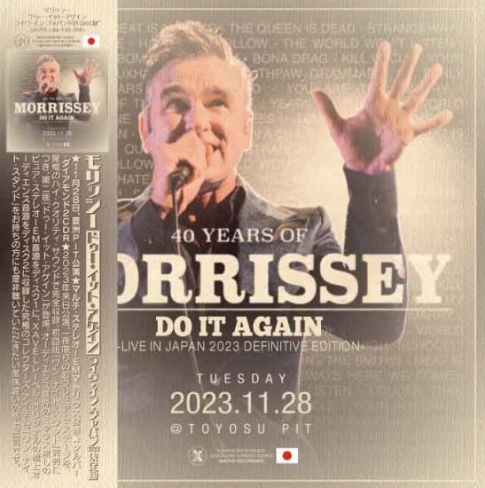 Morrissey / Do It Again - Live in Japan 2023 Morrissey / Do It Again - Live in Japan 2023