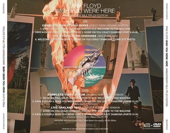 PINK FLOYD / WISH YOU WERE HERE - ANNIVERSARY MULTIPLEX EDITION PINK FLOYD / WISH YOU WERE HERE - ANNIVERSARY MULTIPLEX EDITION