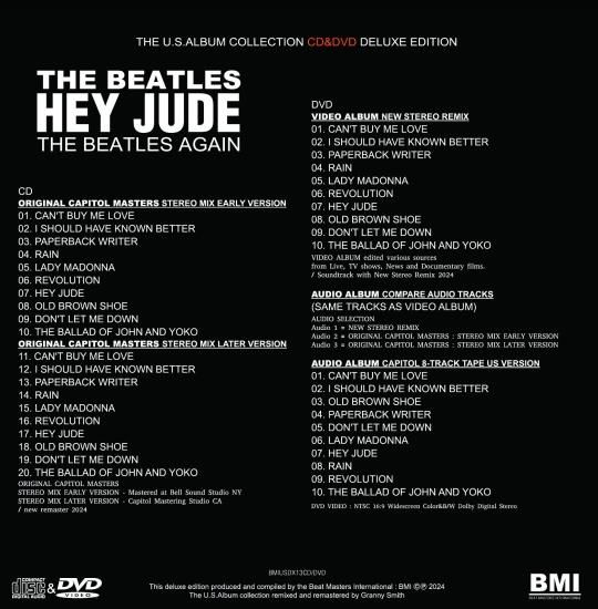 THE BEATLES / HEY JUDE THE U.S. ALBUM COLLECTION