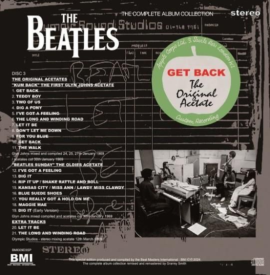 THE BEATLES / GET BACK : THE COMPLETE ALBUM COLLECTION THE BEATLES / GET BACK : THE COMPLETE ALBUM COLLECTION