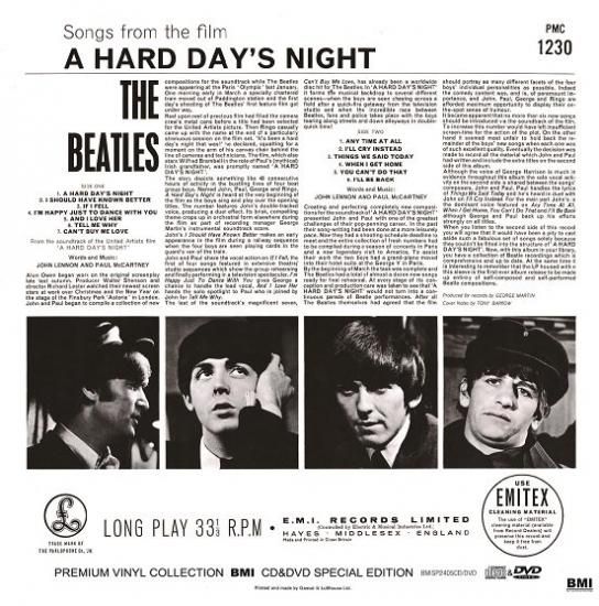 THE BEATLES / A HARD DAY'S NIGHT : PREMIUM VINYL COLLECTION