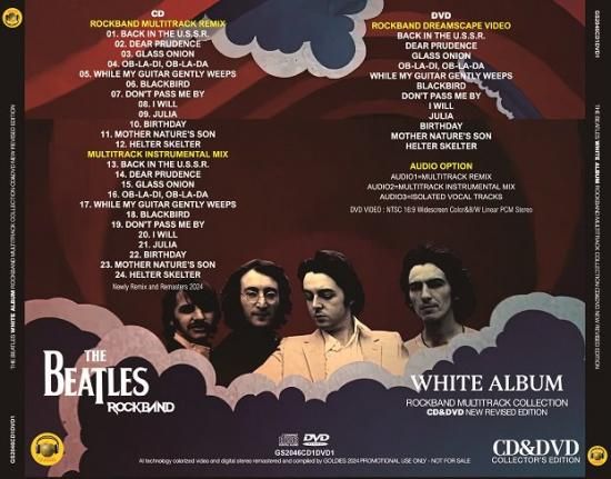THE BEATLES / WHITE ALBUM : ROCKBAND MULTITRACK COLLECTION THE BEATLES / WHITE ALBUM : ROCKBAND MULTITRACK COLLECTION