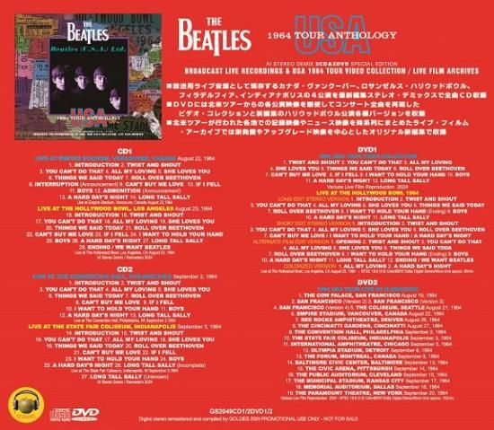THE BEATLES / USA 1964 TOUR ANTHOLOGY
