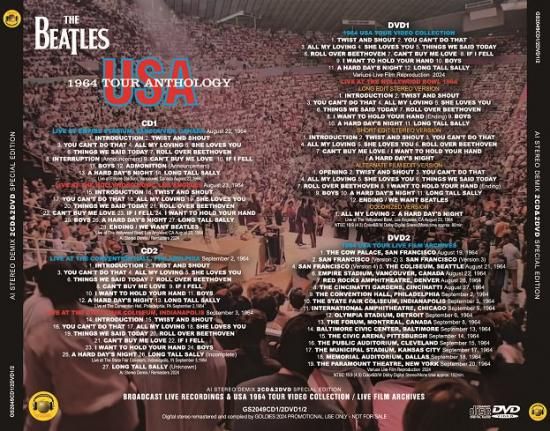 THE BEATLES / USA 1964 TOUR ANTHOLOGY