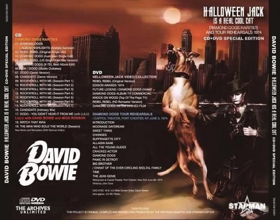 DAVID BOWIE / HALLOWEEN JACK AND CRACKED ACTOR