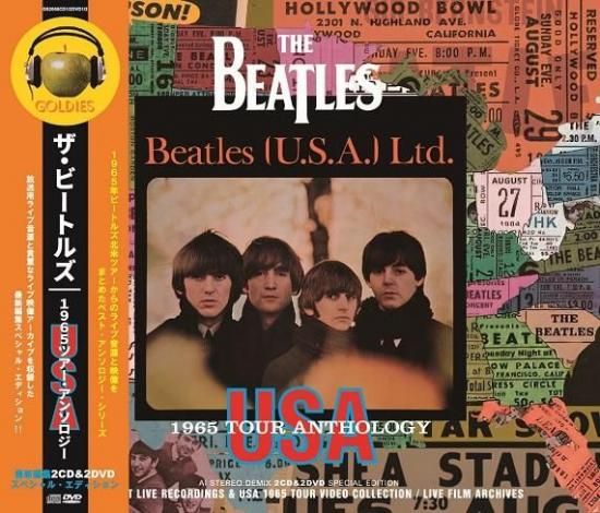 洋楽 BEATLES NORTH AMERICAN TOUR 1965 2CD2DVD THE BEATLES / NORTH AMERICAN TOUR 1965 【2CD+2DVD】