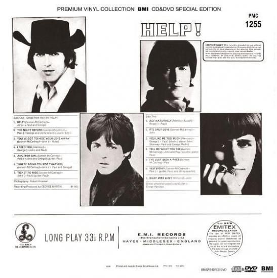 稀少ドイツオリジナル初回ステレオHelpビートルズ Beatles