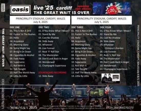 OASIS / 2025 THE GREAT WAIT IS OVER