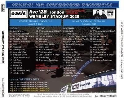 OASIS / 2025 WEMBLEY STADIUM