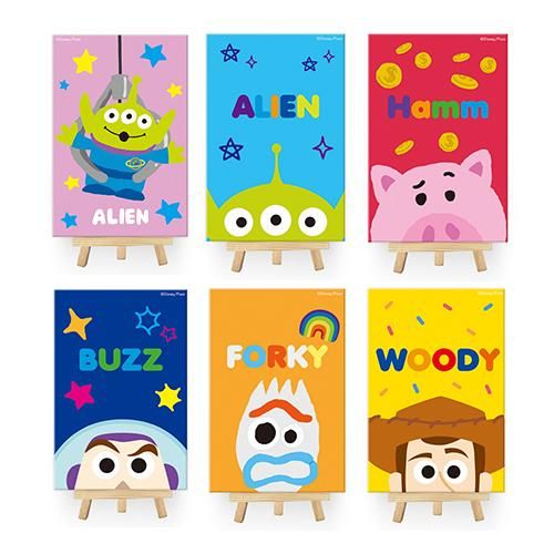 未使用◼️トイストーリー◼️ スタンプアートギャラリー コレクション説明書木製額 Yahoo!オークション -「ディズニースタンプギャラリー」の落札