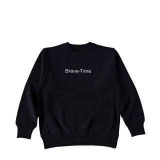 【Brave-Time】ヘヴィーウェイトスウェットシャツ/レフロゴ01