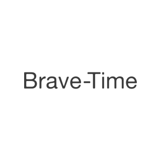 【Brave-Time】ヘヴィーウェイトロングスリーブTシャツ/レフロゴ01
