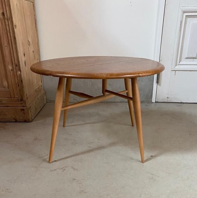 ERCOL アーコール ラウンドコーヒーテーブル P16 イギリス ヴィンテージ