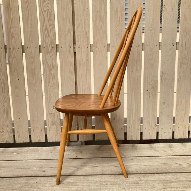 ERCOL クエーカーチェア　ヴィンテージ　アーコール　イギリス　② イギリス アーコール クエーカーチェア ウィンザーチェア ダイニング