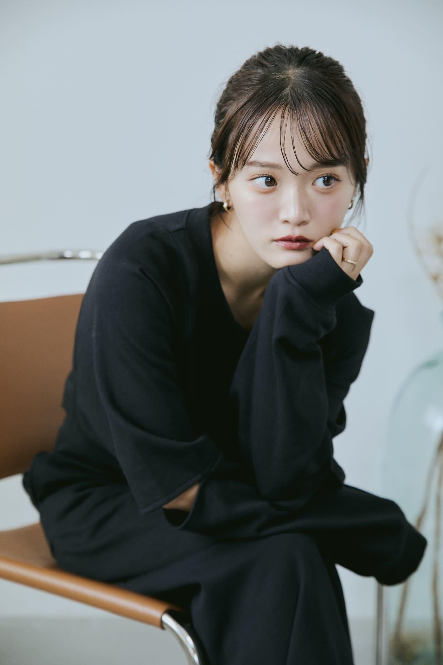 pinue ハンドステッチニットキャミ＆カーデセット（BLACK） PINUEハンドステッチニットキャミ＆カーデセット（BLACK