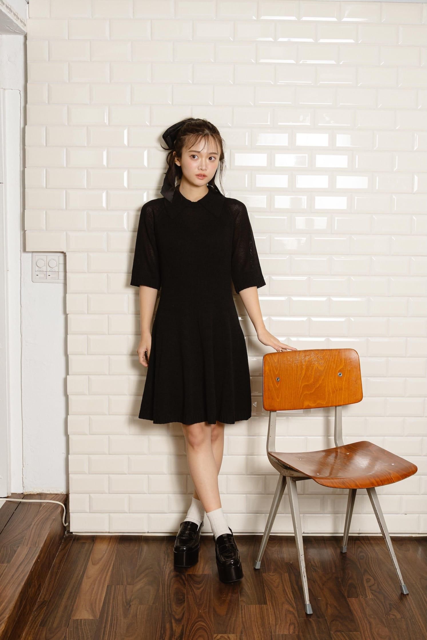 【新品・タグ付き】PINUE スリットフレアニットワンピース(バニラ) 2025年最新】pinueの人気アイテム - メルカリ