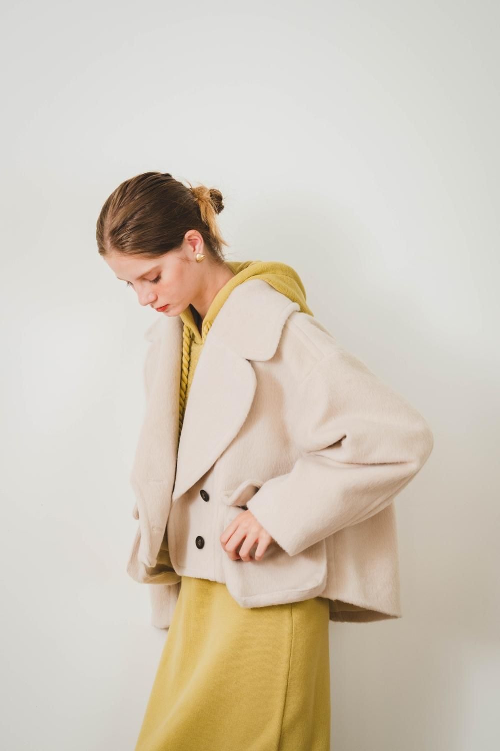 pamie コートsheep coat Sサイズ