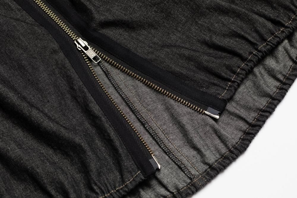 シャーリングキャミワンピース(DENIM) - PINUE シャーリングキャミワンピース(DENIM) - PINUE