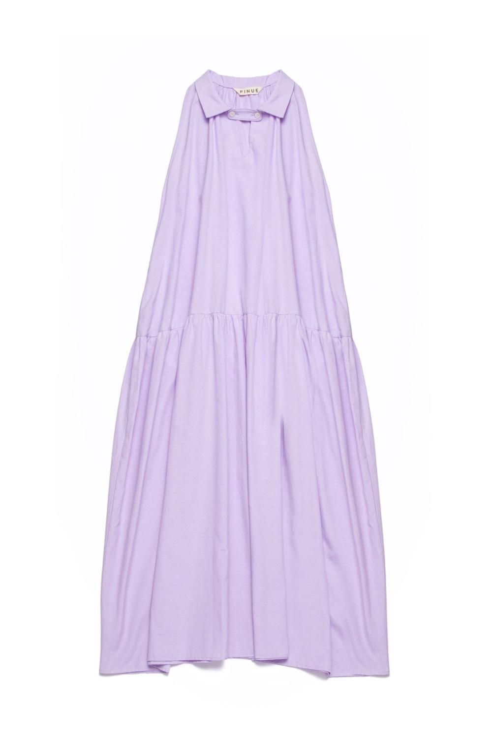 Aラインシャツワンピース（PURPLE） - PINUE