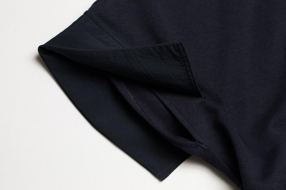 ドッキングカットワンピース（NAVY） - PINUE