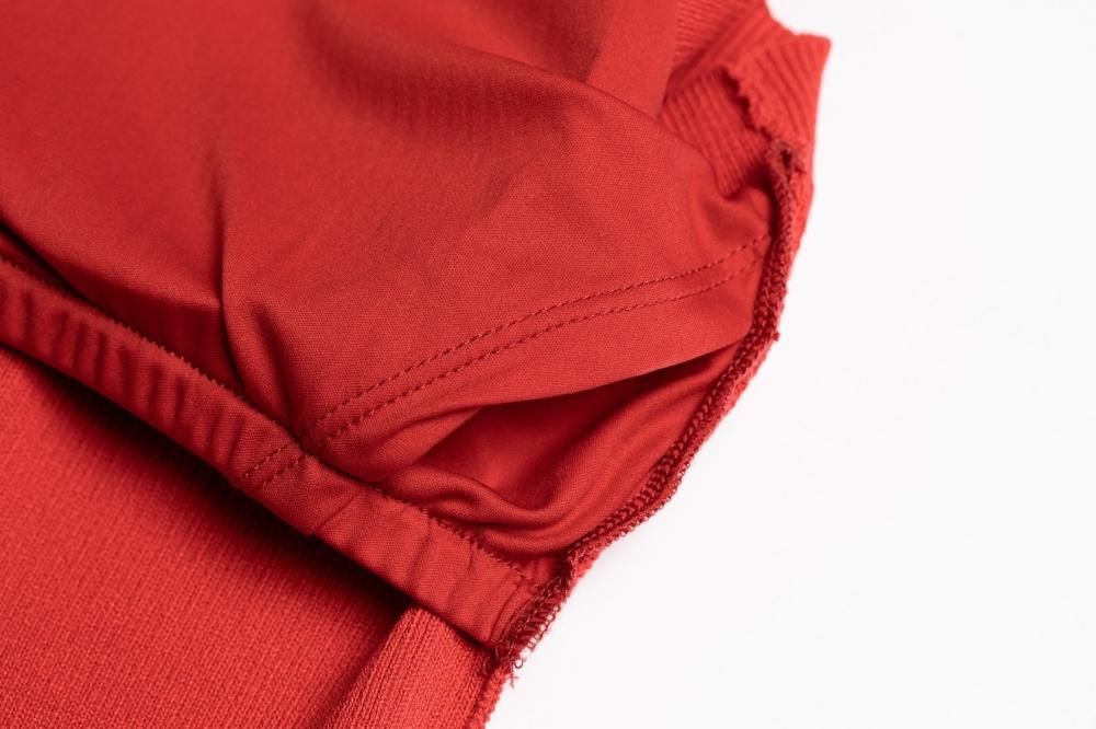 サイドラインニットセットアップ(RED) - PINUE サイドラインニットセットアップ(RED) - PINUE