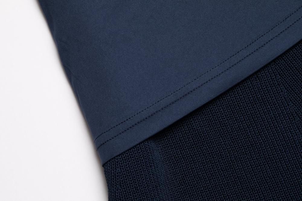 サイドラインニットセットアップ（NAVY） - PINUE